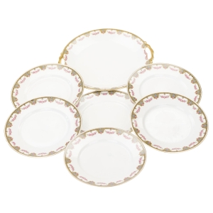 72530 LIMOGES J. BOYER DELIKATNY SERWIS DESEROWY 1+6 W KWIATOWE SZLACZKI (1).jpg