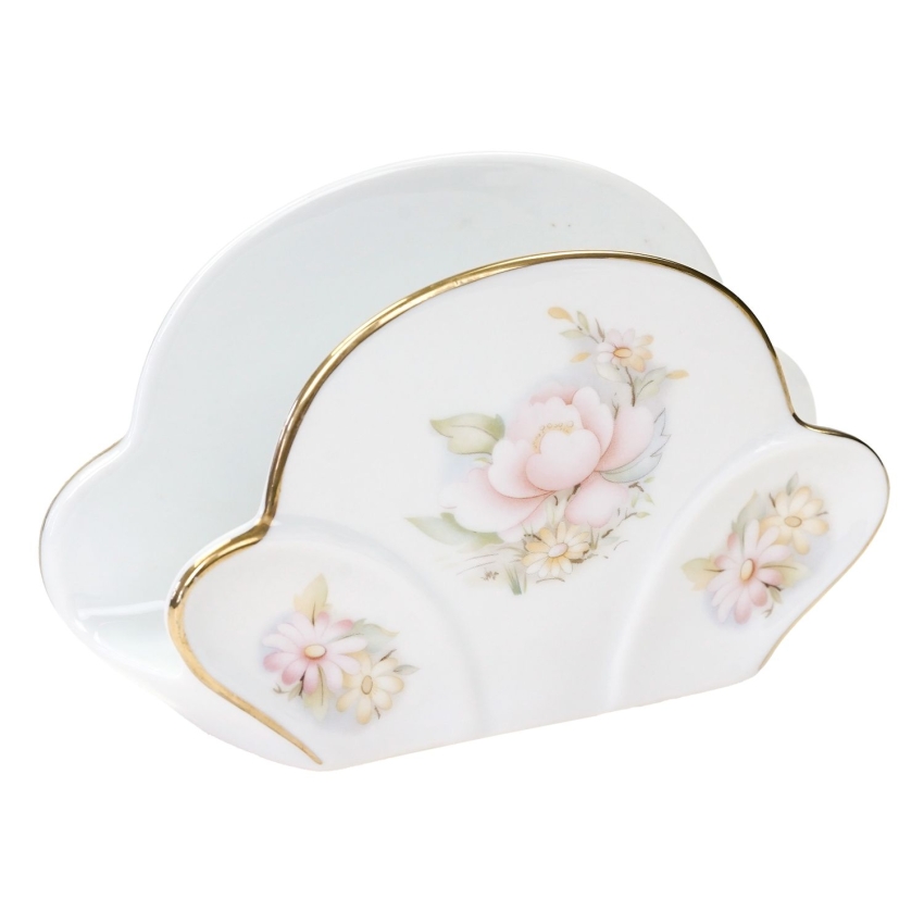 72561 LIMOGES TERNET SERWETNIK KWIAT LILII WODNEJ I BEZ BIAŁA PORCELANA (1).jpg