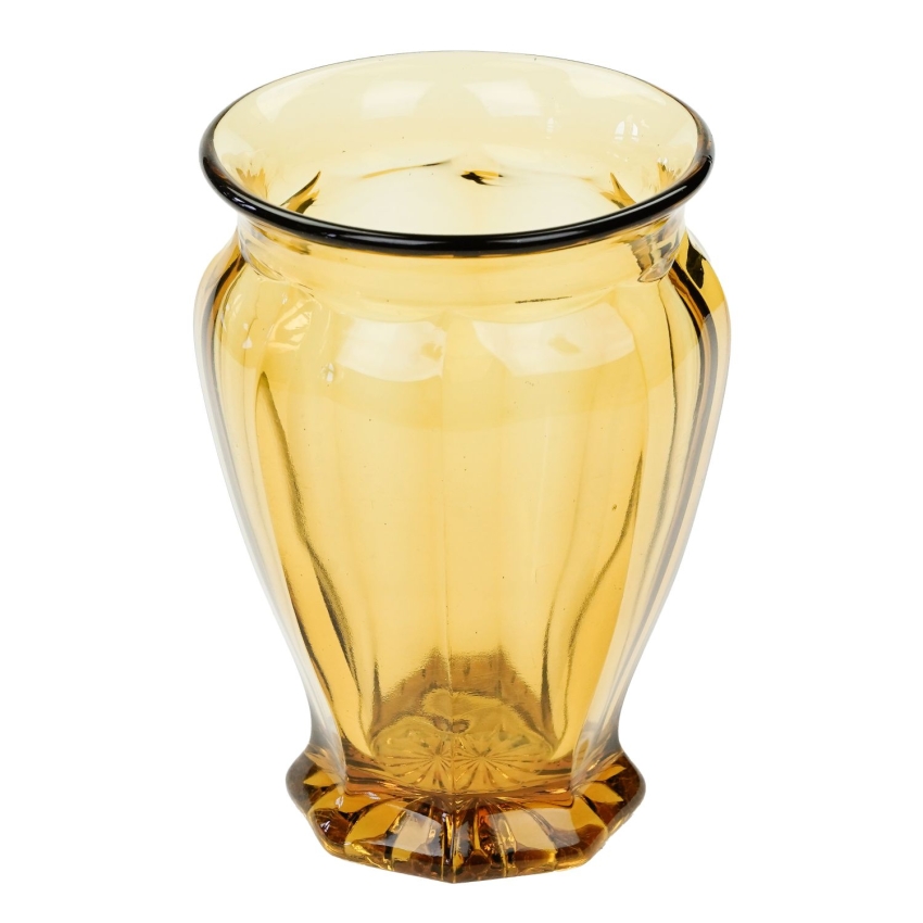72586 WALTHER RHEINGOLD ŻÓŁTO-BURSZTYNOWY WAZON KRATER (1).jpg