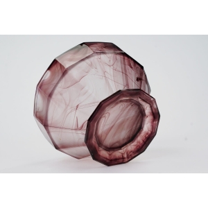 72600 DAVIDSON ORALIT CLOUD GLASS KOMPOTIERKA W FIOLECIE MISA NA STOPIE (4).JPG