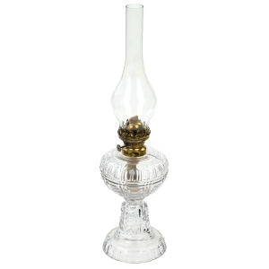 72638 STARA SZKLANA LAMPA NAFTOWA BARDZO DEKORACYJNA (1).jpg