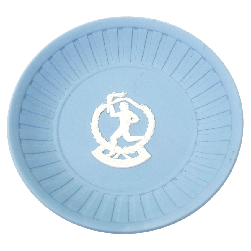 72648 WEDGWOOD TALERZYK PATERKA PAMIĄTKOWA OLIMPIADA LOS ANGELES 1984 ROK (1).jpg