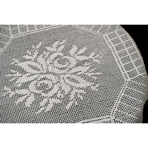 72686 SZYDEŁKO PIĘKNY OWALNY OBRUS W KWIATY 100 X 84 CM (3).JPG