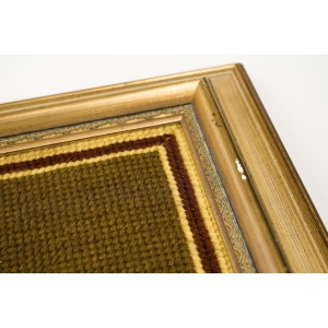 72710 HAFT GOBELINOWY MARTWA NATURA IGŁĄ MALOWANA W DREWNIANEJ RAMIE (4).JPG