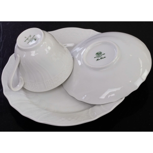 72741 HUTSCHENREUTHER DRESDEN ZESTAW ŚNIADANIOWY W BIELI (5).JPG