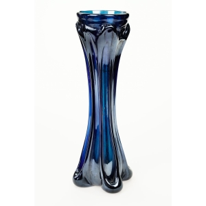 72825 KOBALTOWY IRYZOWANY WAZON Z LAT 6070-TYCH RUMUNIA (2).JPG