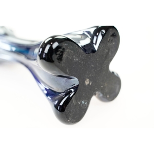 72825 KOBALTOWY IRYZOWANY WAZON Z LAT 6070-TYCH RUMUNIA (6).JPG