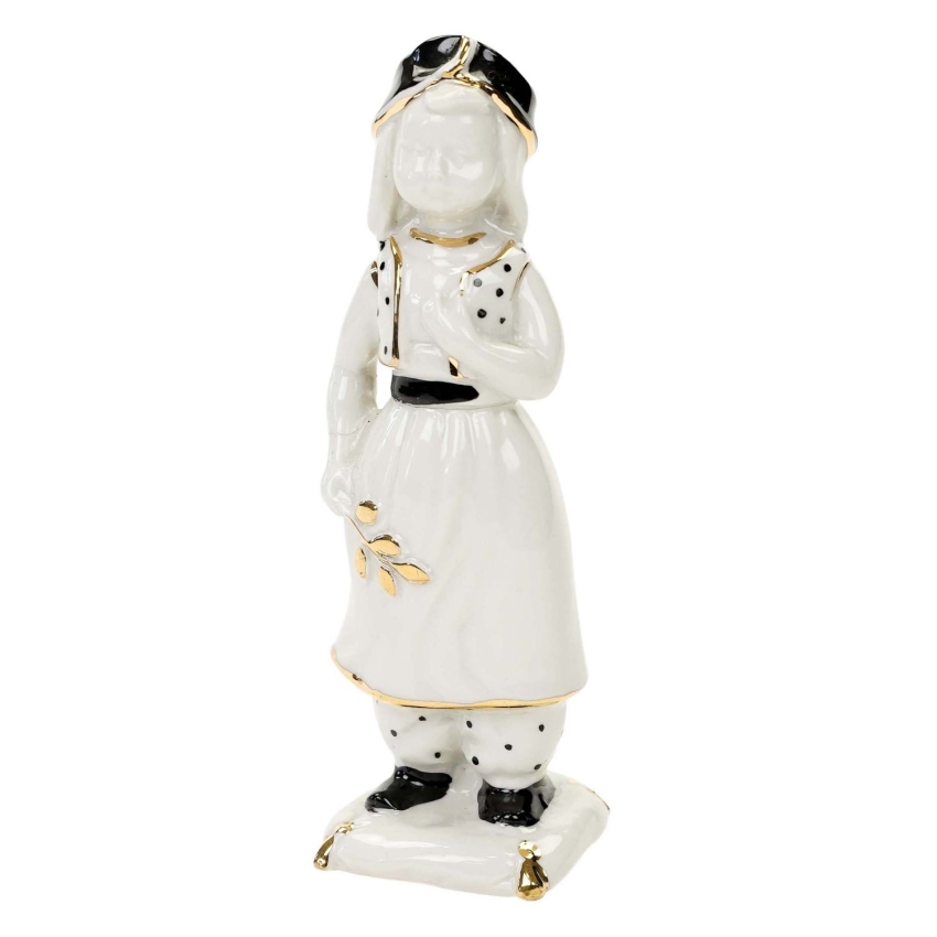 72843 CAPODIMONTE PORCELANOWA DZIECKA W ORIENTALNYM STROJU Z GAŁĄZKĄ OLIWNĄ (1).jpg