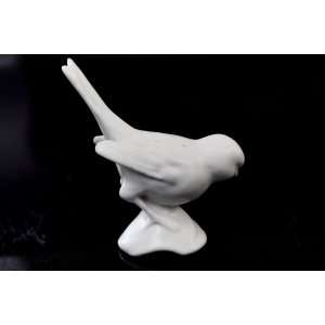72846 GOEBEL ŚLICZNA FIGURKA PTASZKA W BIELI DELIKATNIE SZKLIWIONA II (3).JPG