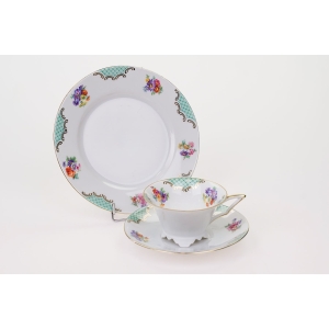 72857 SELTMANN ZJAWISKOWA ŚNIADANIÓWKA ZIELEŃ I KOLOROWE KWIATKI (4).JPG