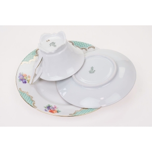 72857 SELTMANN ZJAWISKOWA ŚNIADANIÓWKA ZIELEŃ I KOLOROWE KWIATKI (5).JPG