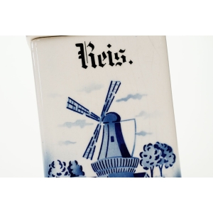 HEDWIG FAJANSOWY POJEMNIK NA RYŻ Z WIATRAKIEM SPRITZDEKOR (3).JPG