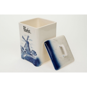 HEDWIG FAJANSOWY POJEMNIK NA RYŻ Z WIATRAKIEM SPRITZDEKOR (4).JPG