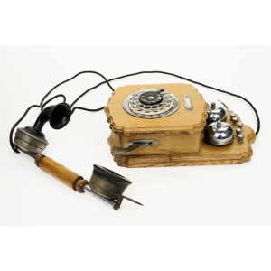 TELEFON RWT AKANT DREWNIANY KLASYK ANTYK DO ZAWIESZENIA Z PRL (4).JPG