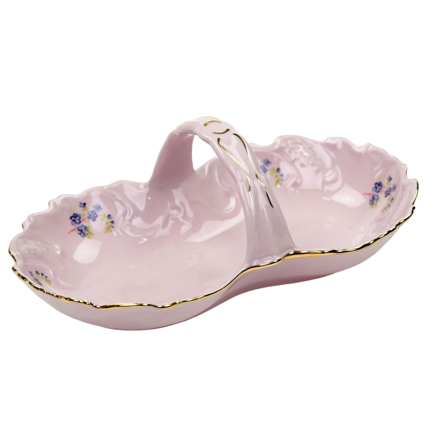 73003 CHODOV ZUZKA KOSZYCZEK Z RÓŻOWEJ PORCELANY W NIEZAPOMINAJKI (1).jpg