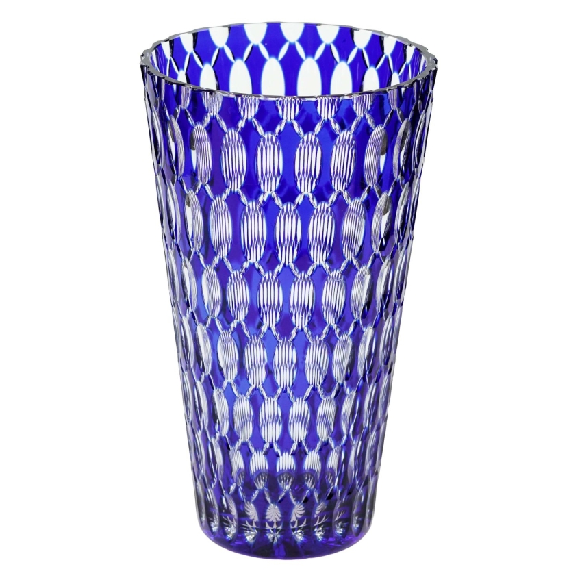 73037 ŚWIETNY KOBALTOWY OGROMNY KRYSZTAŁOWY WAZON (1).jpg