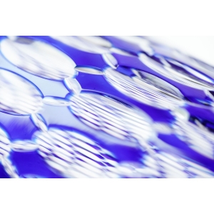 73037 ŚWIETNY KOBALTOWY OGROMNY KRYSZTAŁOWY WAZON (4).JPG