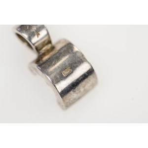 73064 SREBRO ZAWIESZKA Z CYRKONIĄ PRÓBA 925 WAGA 3,7 G (5).JPG