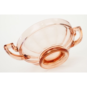 73142 VAL SAINT LAMBERT NOEMIE ŚLICZNA ŁOSOSIOWA PATERA Z USZAMI ART-DECO (4).JPG