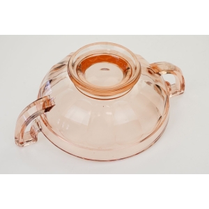 73143 VAL SAINT LAMBERT NOEMIE ŚLICZNA ŁOSOSIOWA PATERKA MISKA Z USZAMI ART-DECO (4).JPG