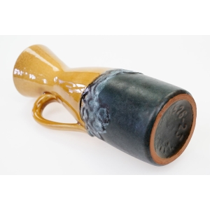 73248 CARSTENS TONNIESHOF CERAMICZNY BURSZTYNOWO-ZIELONY WAZON Z LAT 60-TYCH (4).JPG