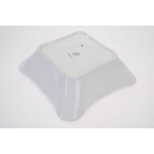 73378 ĆMIELÓW KWADRATOWA MISA SALATERA W RÓŻE (4).JPG