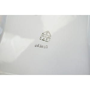 73378 ĆMIELÓW KWADRATOWA MISA SALATERA W RÓŻE (5).JPG