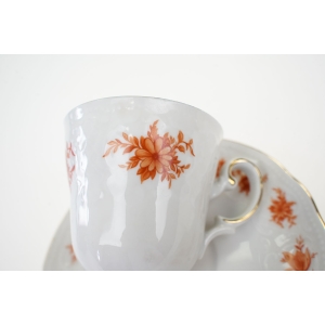 73386 SELTMANN MOKKA ZE SPODKIEM POMARAŃCZOWE KWIATKI (3).JPG