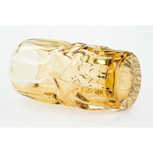 73404 BORSKÉ SKLO P. HLAVA BURSZTYNOWY WAZON CAGE (4).JPG