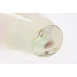 73409 ŠKRDLOVICE ŚLICZNY BARWNY DESIGNERSKI WAZON MATOWE PASY LADISLAV PALEČEK (5).JPG