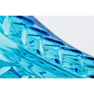 73410 INWALD RUDOLFOVA HUT’ CUDOWNY DUŻY TURKUSOWY WAZON Z LAT 50-TYCH (4).JPG