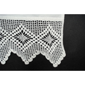 73430 SZYDEŁKO PŁÓTNO I KORONKA SZYDEŁKOWA ZAZDROSTKA LAMBREKIN 119 X 31 CM (4).JPG