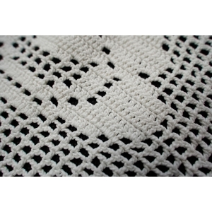 73434 SZYDEŁKO BIEŻNIK SERWETA BIAŁA W RÓŻE PIĘKNY WZÓR 82 X 44 CM (3).JPG