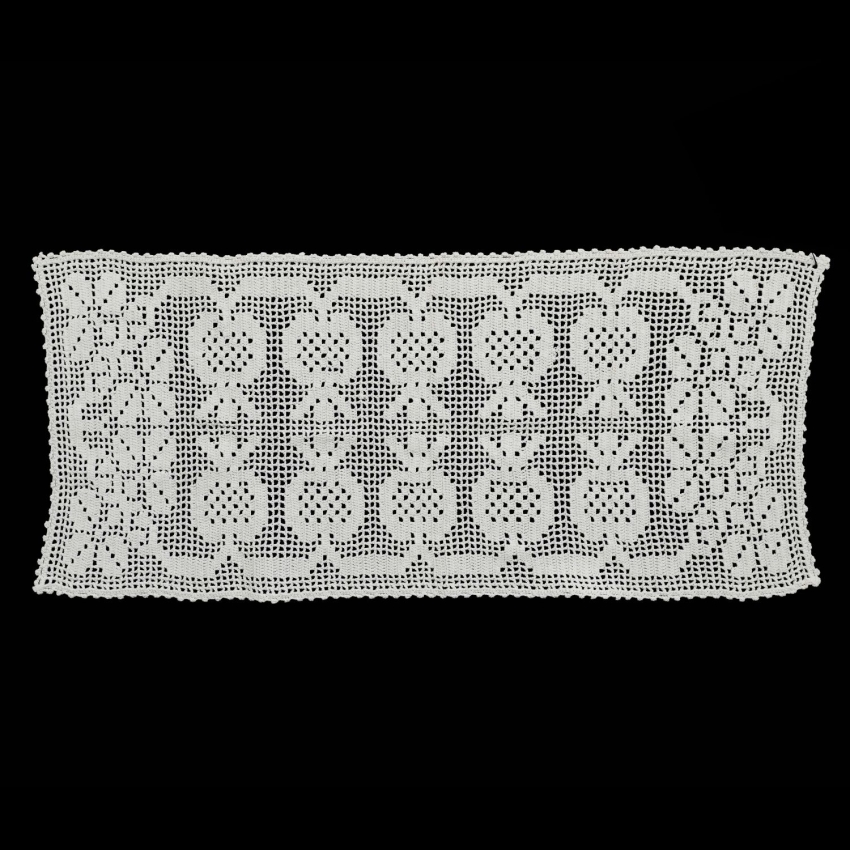 73435 SZYDEŁKO BIEŻNIK SERWETA BIAŁA W MAKÓWKI PIĘKNY WZÓR 80 X 36 CM (1).jpg