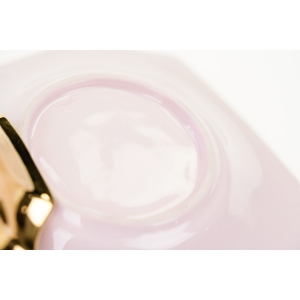 73476 CHODOV EMPÍR ZŁOTA FILIŻANKA MOKKA Z RÓŻOWEJ PORCELANY CUDEŃKO O GRANIASTYM KSZTAŁCIE (5).JPG