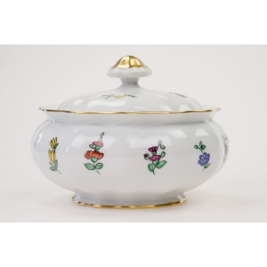 73494 FÜRSTENBERG ŚLICZNA BOMBONIERA RĘCZNIE MALOWANE KWIATKI (2).JPG