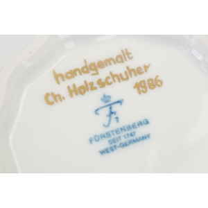 73494 FÜRSTENBERG ŚLICZNA BOMBONIERA RĘCZNIE MALOWANE KWIATKI (7).JPG