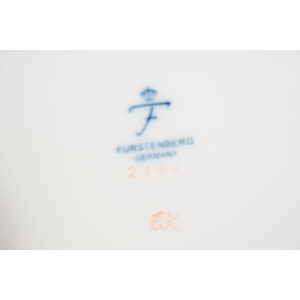 73505 FÜRSTENBERG ŚLICZNA FILIŻANKA ZE SPODKIEM KOLOROWE KWIATY (6).JPG