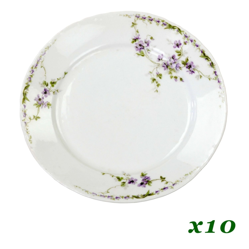 73508 R.C. ROSENTHAL VERSAILLES 10 TALERZY DESEROWYCH FIOŁECZKI 1898 ROK (1).jpg