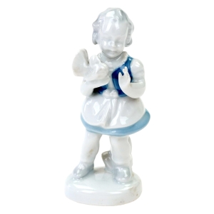 GEROLD FIGURKA DZIEWCZYNKI Z GOŁĄBKIEM
