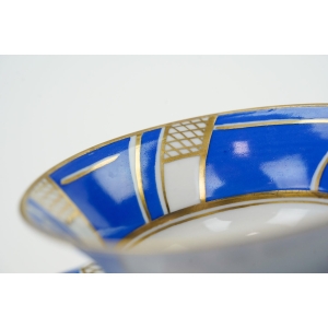 73618 ROSCHÜTZ SZAFIROWA ELEGANCKA ŚNIADANIÓWKA ZE ZŁOCENIAMI (3).JPG