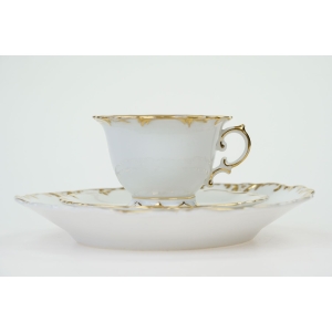 73621 BIEDERMEIER BIEL I ZŁOCENIA ŚNIADANIÓWKA STARUSZKA (2).JPG