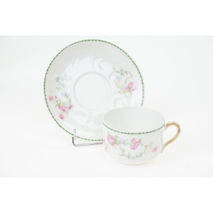 73685 TOUZE LEMAITRE FRERES L. BLANCHER LIMOGES FILIŻANKA ZE SPODKIEM (3).JPG