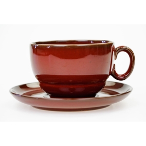 73711 DUŻA CERAMICZNA CZERWONA FILIŻANKA ZE SPODKIEM (2).JPG