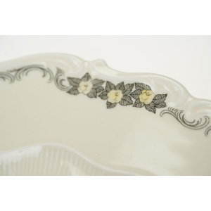 73726 SORAU ŻARY KAVALIER KOMPLET TALERZY PŁASKICH OBIADOWYCH ŻÓŁTO-CZARNE SZLACZKI (2).JPG