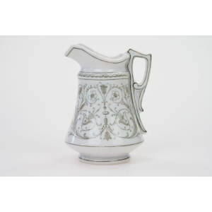 73771 BIEDERMEIER AICH MLECZNIK W ZIELONE KWIATOWE WZORY (2).JPG