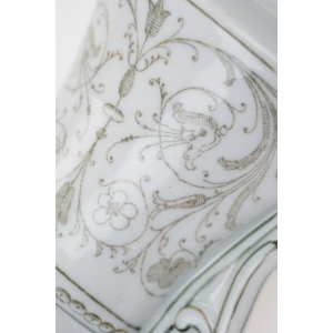 73771 BIEDERMEIER AICH MLECZNIK W ZIELONE KWIATOWE WZORY (5).JPG