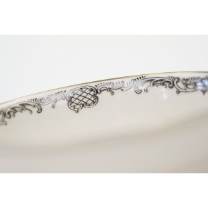 73789 HUTSCHENREUTHER KOŚĆ SŁONIOWA FILIŻANKA ZE SPODKIEM Z CZARNYM OTOKIEM (3).JPG