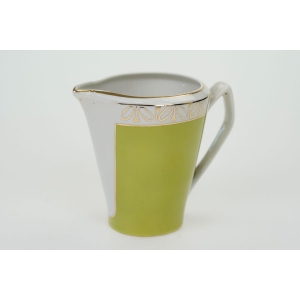 73791 CHODZIEŻ W. GÓRSKI ELŻBIETA SELEDYNOWY SERWIS DO KAWY 4 OSOBY KOLOROWE LATA 70-TE (7).JPG