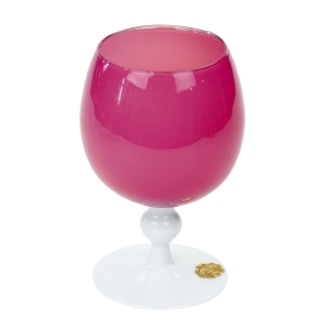 73796 EMPOLI RÓŻOWY KIELICH WAZON DEKORACJA (1).jpg